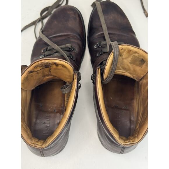 Berluti Brunico Leather Boots Mens 11 1/2 Vintage Boots Show Wear and Patina main image 11